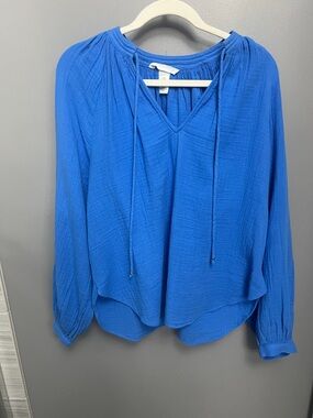 H&M Bold Royal Blue Blouse